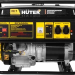 Фото №5 Бензиновый электрогенератор Huter HT 6500L, 5 Квт