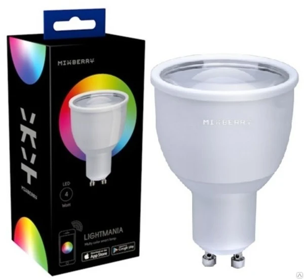 Фото Умная Smart лампа Mixberry LED RGB MSL5RGB110