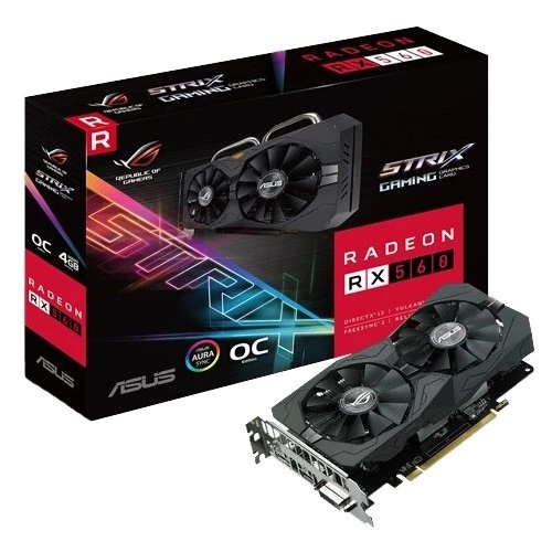 Фото Видеокарта ASUS Radeon RX 560