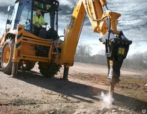 Фото Аренда гидромолота на базе JCB