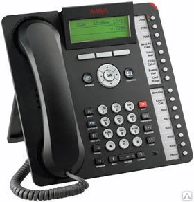 Фото IP телефон 1616D01A-003 Black VOIP 700415565 AVAYA