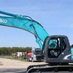 фото Аренда гусеничного экскаватора Kobelco SK350, Санкт-Петербург