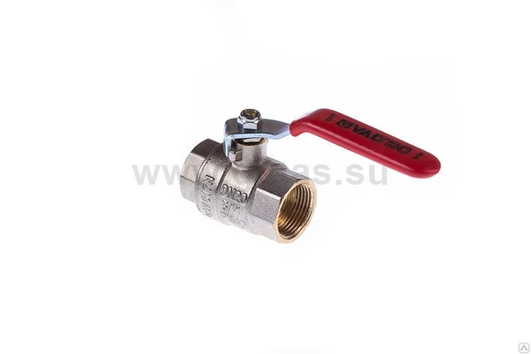 Фото Кран шаровой BASE, стальная рукоятка 1 1/4" вн.-вн. (уп.3/36) Valtec