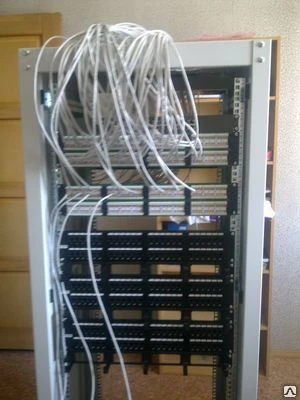 Фото Патч-Панель 48 гнезд RJ-45 CAT5e 19" REXANT