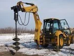 фото Бурение под буронабивные сваи