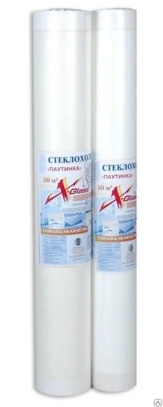 Фото Стеклохолст X-Glass 40г/кв.м. 20кв.м.