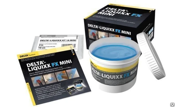 Фото Герметизирующая паста DELTA-LIQUIXX SET MINI + армирующая лента 0.4м2