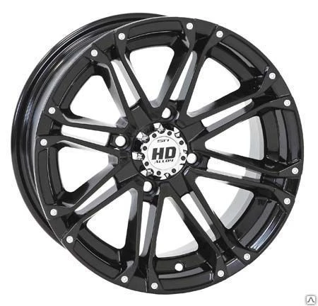 Фото Литые диски для квадроцикла STI HD3 BLACK 7х12", 4-110, ET+10 (5+2)