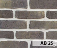 Фото Декоративный камень AB25 ANTICBRICK Длина 21см Высота-6 см Толщина 1.5 см