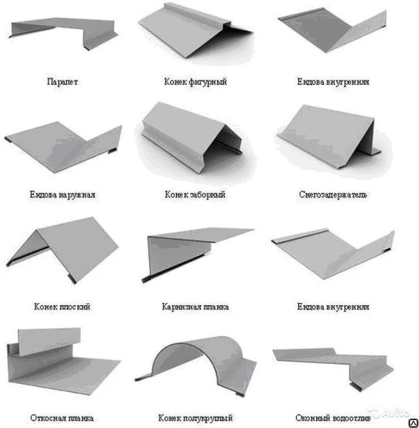 Фото Профнастил из оцинкованной стали