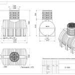Фото №3 Подземная емкость D 1000 литров