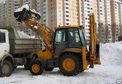 Фото Услуга уборки и вывоза снега