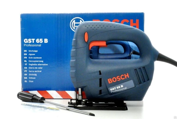 Фото Лобзик GST 65 B BOSCH 400Вт/2,3кг/65мм