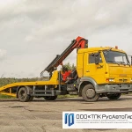 фото КамАЗ 4308 с КМУ Palfinger