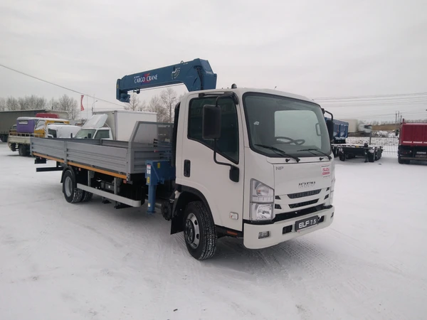 Фото Самогруз (воровайка) Isuzu ELF 7.5 NPR 75 с КМУ от официального дилера «Камион" в Красноярске