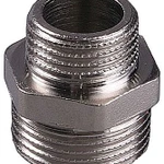 фото Бочонок GENERAL FITTINGS переходной, никелированная латунь, 1/2"-3/4"