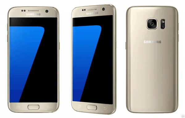 Фото Смартфон Samsung Galaxy S7 Gold золото