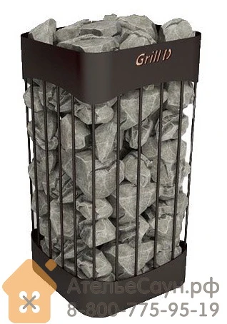 Фото Сетка для камней Grill D (Optima L600 D300 black)