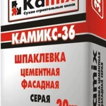 фото Шпатлевка фасадная финишная "Камикс-36" 20кг шт