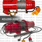 фото Электролебедка KDJ-750E1 380В т/у 750 кг в/п 100