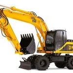 фото Услуги экскаватора колесного JCB JS200W от 0,8 куб