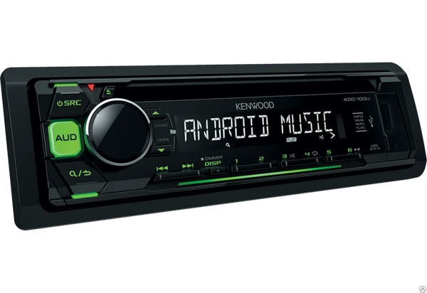 Фото Автомобильная магнитола KENWOOD KDC-100UG 1Din CD/MP3