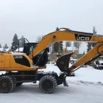 фото Аренда колёсного экскаватора JCB JS 160W