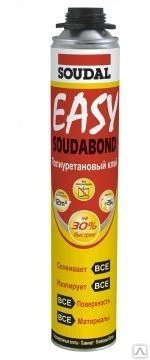 Фото Клей полиуретановый Soudal Easy Soudabond Gun, 12*750 мл