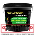 фото Краска NovaTech Facadework для наружных работ - 15 кг