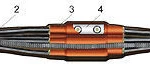 фото Муфта кабельная соединительная 10СТп-3х(35-50)