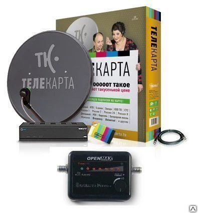 Фото Спутниковое телевидение Телекарта SD Mpeg 2