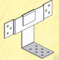 Фото Опора 120х90х40х2мм для стропил скользящая