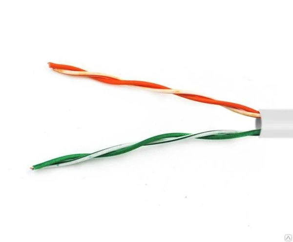 Фото Кабель SUPRLAN Light UTP Cat.5e 2x2xAWG25 Cu PVC Indoor 305м