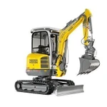 фото Аренда мини экскаватора гусеничного Wacker neuson EZ28