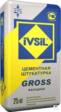 Фото Штукатурка Фасадная Ivsil gross 25 кг