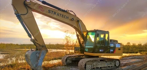 Фото Аренда гусеничного экскаватора Caterpillar 320D L, Надым