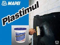 Фото Гидроизоляция битумная PLASTIMUL черная 12кг