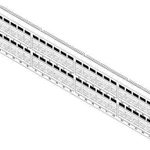 фото Патчпанель 19, 48xRJ45, UTP, Кат. 5е Hyperline PP3-19-48-8P8C-C5E-110D