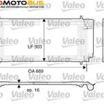 фото Конденсатор, кондиционер VALEO 817740 Конденсер PSA C5, C6, 407, 607