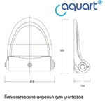 Фото №2 Гигиеническое сиденье АКВАРТ серия 200