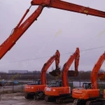 фото Аренда гусеничного экскаватора Hitachi ZX200 Long Reach, Москва