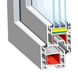 Фото Окна EXPROF профиль Practica 3-х камерный
