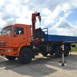 фото БОРТОВОЙ КАМАЗ 43118-46 с КМУ FASSI F245А 0.24
в