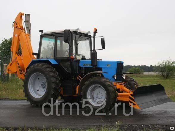 Фото Экскаватор-погрузчик Амкодор 702ЕВ на базе трактора МТЗ-92П