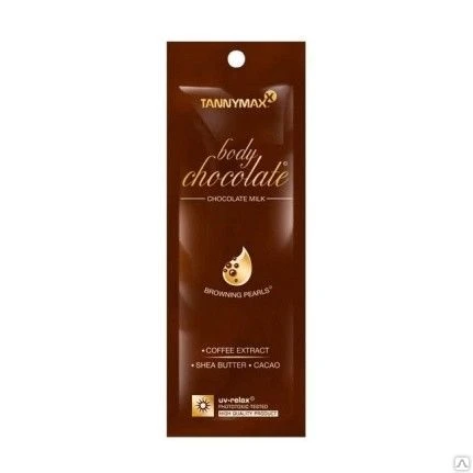 Фото Молочко для загара Body Chocolate Bronzing с бронзаторами, масло какао 1610