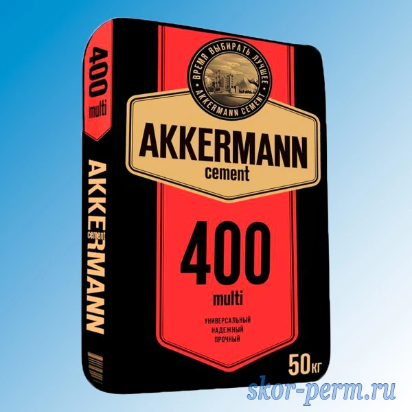 Фото Цемент AKKERMANN 400 multi (мешок 50 кг), г. Горнозаводск