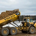 Фото №2 Аренда сочлененного самосвала Volvo A30D, Пермь