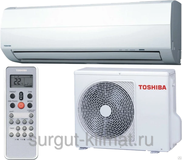 Фото Кондиционер сплит-система Toshiba RAS-13SKHP-E тепло-холод (Тайланд) Toshib