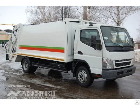 Фото МС-4 на шасси FUSO Canter EF85DG мусоровоз (8+1,2 м3)