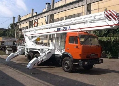 Фото Корейская автовышка BRONTO SKYLIFT S 104 HLA